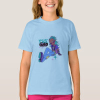 Camiseta gráfica para niños al estilo Y2K