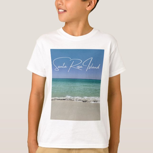 Camiseta gráfica para niños de la isla Santa Rosa (Anverso)