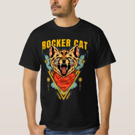 Camiseta gráfica para rockeros