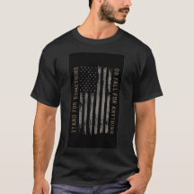 Camiseta gráfica patriótica de la bandera american