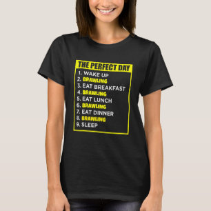 Camiseta Gráfica perfecta del juego del día del frenesí