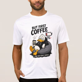 Camiseta Gráfica PERO PRIMERO CAFE Regalo Ideal