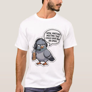 Camiseta gráfica personalizada con cita divertida