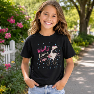 Camiseta gráfica personalizada de Llama divertida