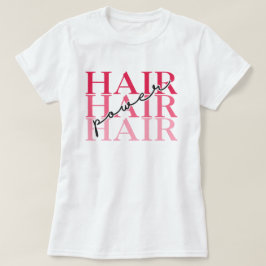 Camiseta gráfica personalizada linda "Poder del Ca