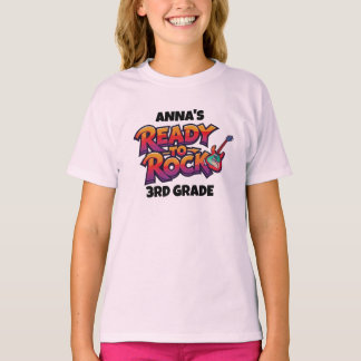Camiseta gráfica personalizada para niños - Regres