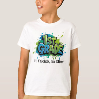 Camiseta gráfica personalizada para niños - Regres