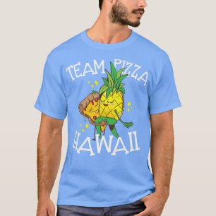 Camiseta Gráfica Pizza Hawaii Pineapple y Pizza 