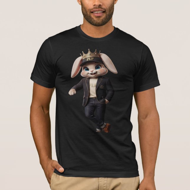 Camiseta gráfica PLP NOVA V Cute Warrior Rabbit (Anverso)