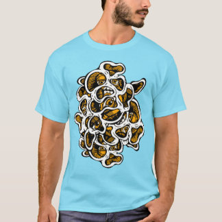 Camiseta Gráfica psiquínica de hongos surrealistas