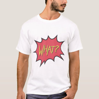 Camiseta Gráfica ¿Qué? Pop Art