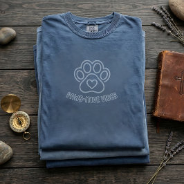 Camiseta gráfica regalo para ella con patas de gat