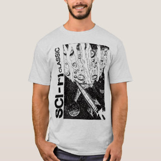 Camiseta gráfica retro clásica SCI-FI