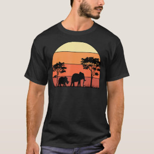 Camiseta Gráfica retro de amor animal guardián de zoológico