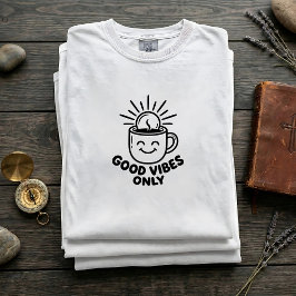 Camiseta gráfica retro de cita de rutina matutina