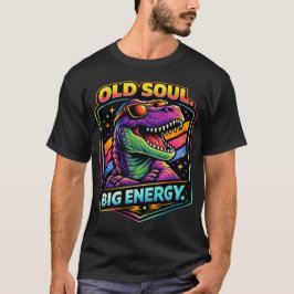 Camiseta gráfica retro divertida de personalidad d