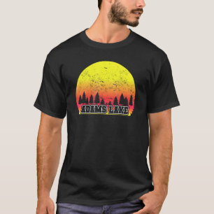 Camiseta Gráfica Retro Escenario de Adams Lake Indiana Suns