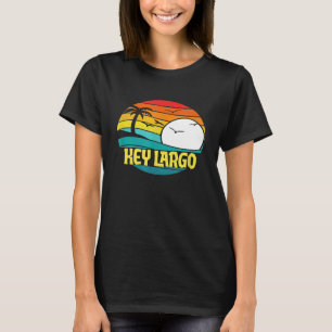 Camiseta Gráfica retro Key Largo Sun Surf 80