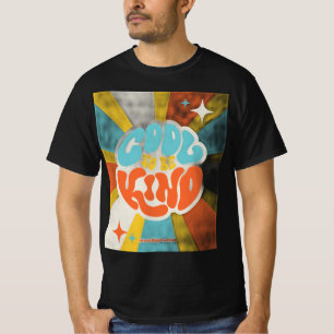 Camiseta gráfica retro masculina - "Guay para ser
