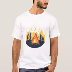 Camiseta gráfica Retro Summer Camp