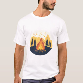 Camiseta gráfica Retro Summer Camp