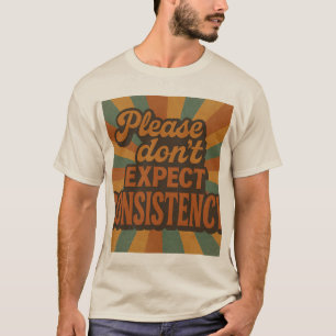 Camiseta gráfica retro vintage para quirky per