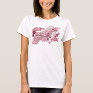Camiseta Gráfica Rosa Juguetona PINK DREAM