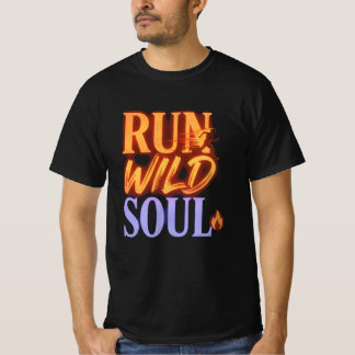 Camiseta Gráfica Run Wild Soul - Cita de Aventura