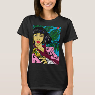 Camiseta gráfica SAMURAI para mujeres