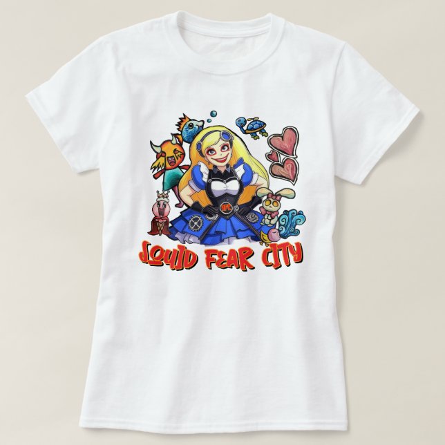 Camiseta gráfica SFC ALICE EDITION (Diseño del anverso)
