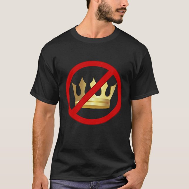 Camiseta gráfica sin reyes (Anverso)
