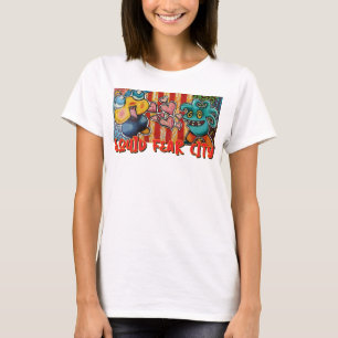 Camiseta Gráfica Squid Fear City