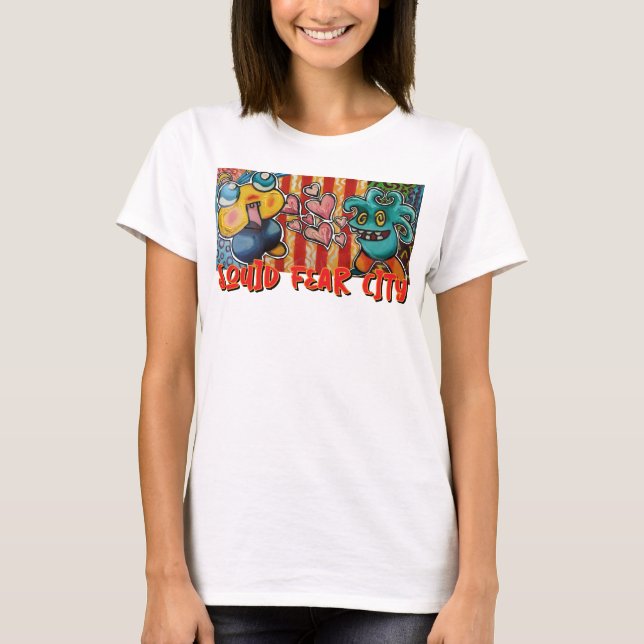 Camiseta Gráfica Squid Fear City (Anverso)