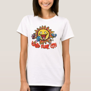 Camiseta Gráfica Squid Fear City