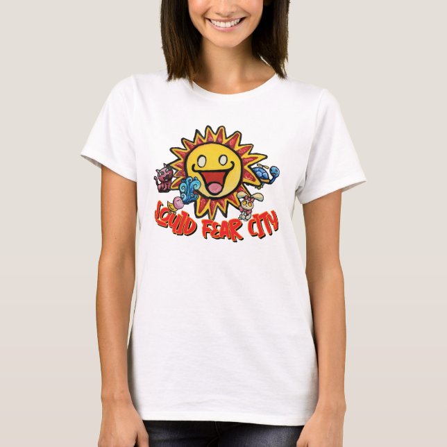 Camiseta Gráfica Squid Fear City (Anverso)