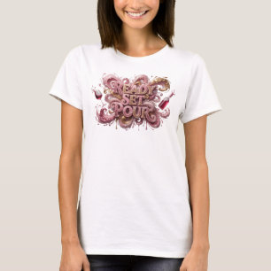 Camiseta gráfica Statement Pink READY SET POUR