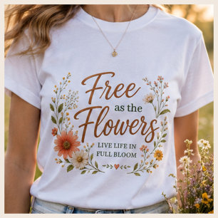Camiseta gráfica suave y femenina para mujeres ins