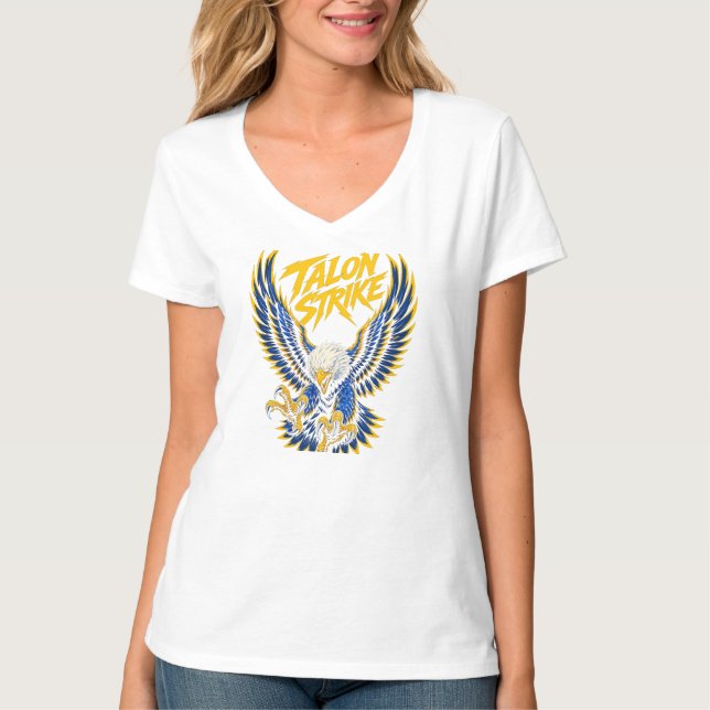 Camiseta gráfica Talon Strike Eagle para hombres (Anverso)