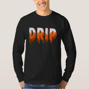 Camiseta Gráfica Tees Drippng Sneaker Match 1 High Og Elect