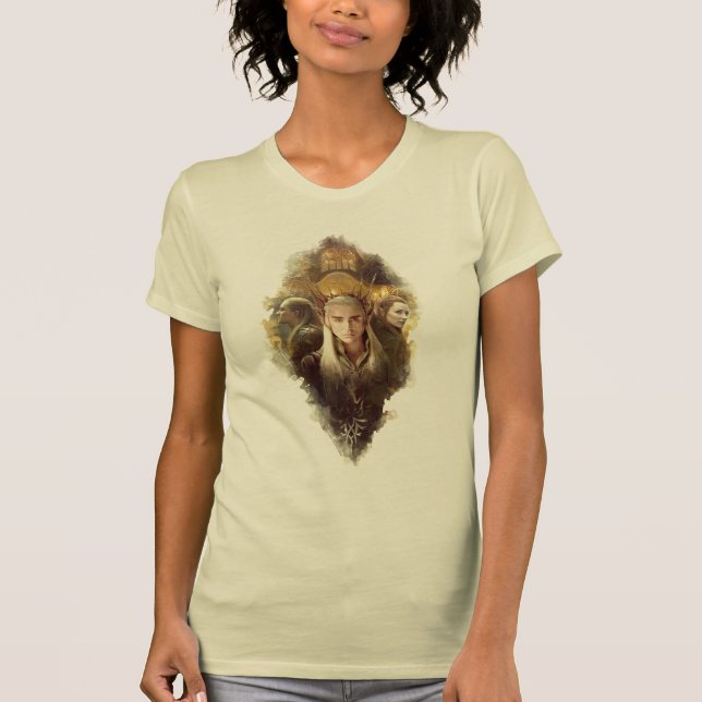 Camiseta Gráfica Thranduil, LEGOLAS GREENLEAF™ y TAURIEL™ (Anverso)