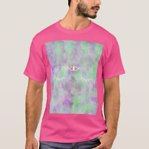Camiseta Gráfica Trippy de tinta de ojo de tercer ojo