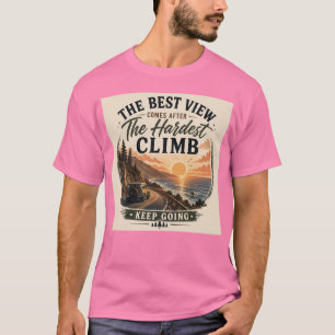 Camiseta gráfica unisex de aventura inspiradora Ke