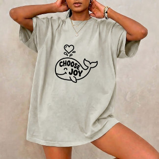 Camiseta gráfica unisex de cita de ballena vintage