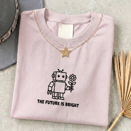 Camiseta gráfica unisex de tecnología 'El futuro e