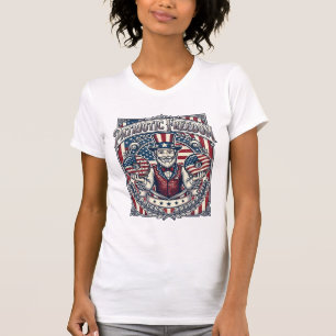 Camiseta gráfica vectorial de amante de donas patr
