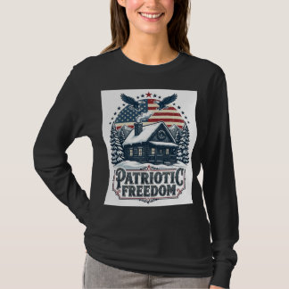 Camiseta gráfica vectorial de cabaña de invierno p