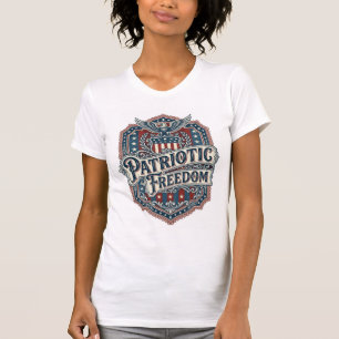 Camiseta gráfica vectorial de gospel country patri