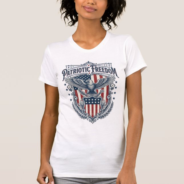 Camiseta gráfica vectorial de la serie Orgullo de  (Anverso)