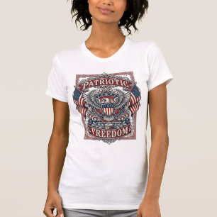 Camiseta Gráfica Vectorial Desfile Patriótico del