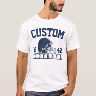Camiseta gráfica vintage de fútbol personalizada